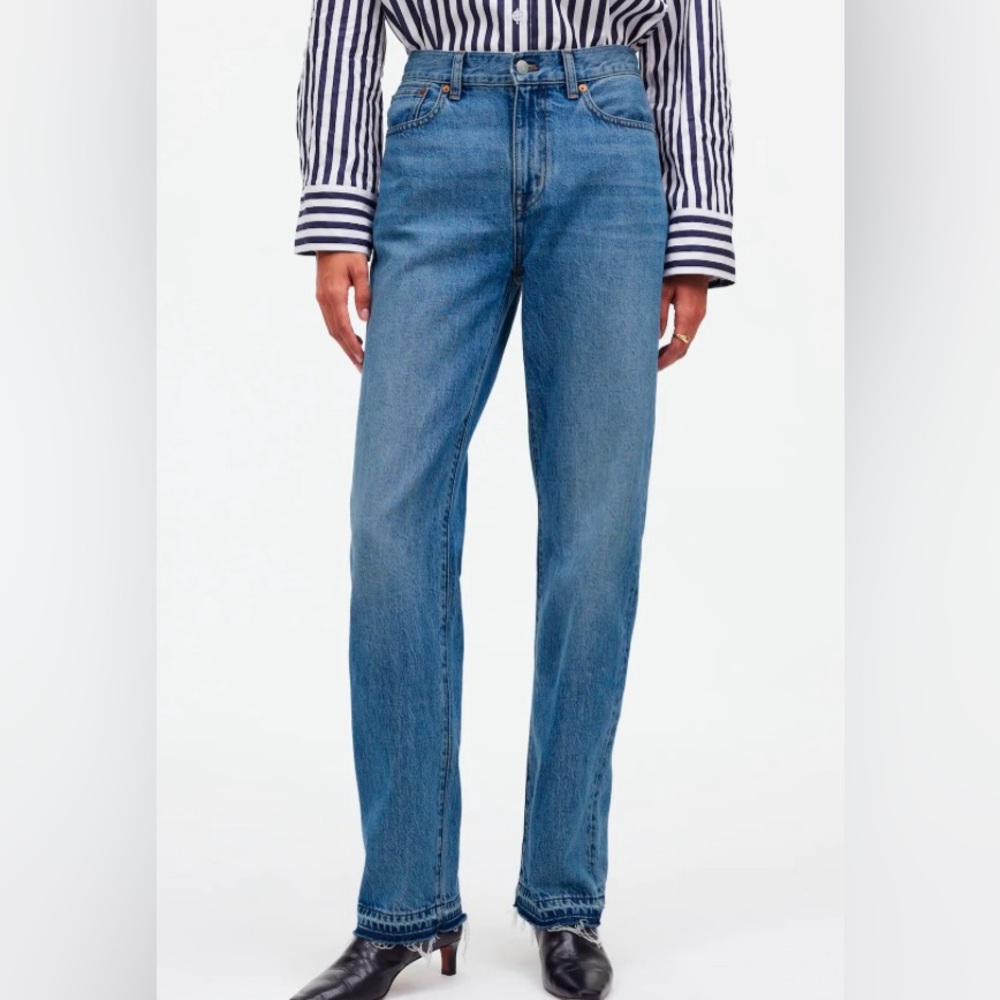 Brand NEW Rail Straight Jean in Reston Madewell size 27 SOLD OUT - Picture 12 of 15